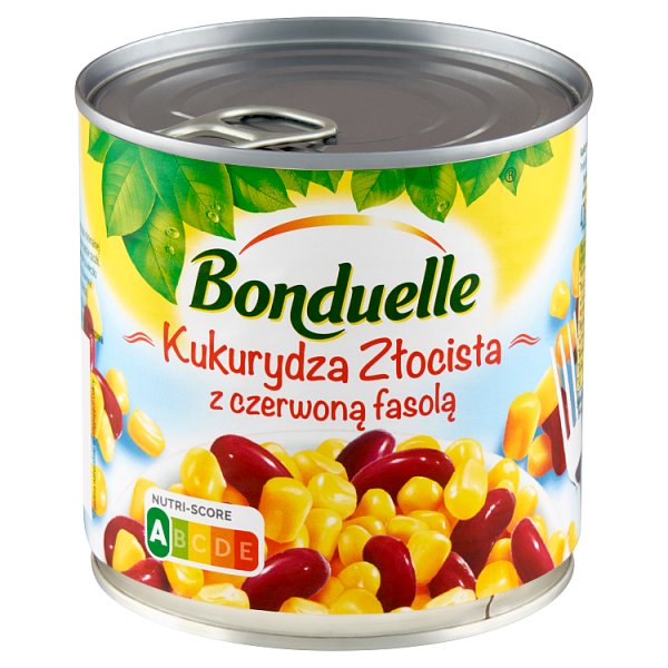 Bonduelle Kukurydza złocista z czerwoną fasolą 340 g