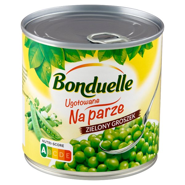 Bonduelle Ugotowane na parze Zielony groszek 305 g