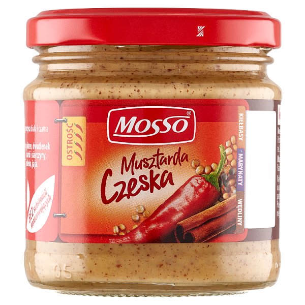 Mosso Musztarda czeska 180 g