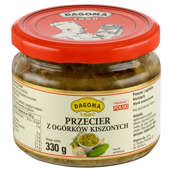 Dagoma Przecier z ogórków kiszonych 330 g