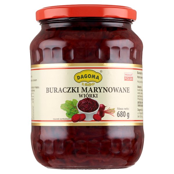 Dagoma Buraczki marynowane wiórki 680 g