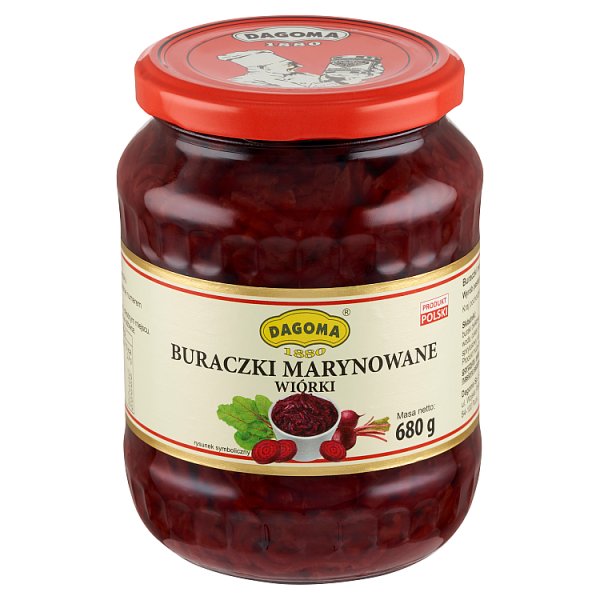 Dagoma Buraczki marynowane wiórki 680 g