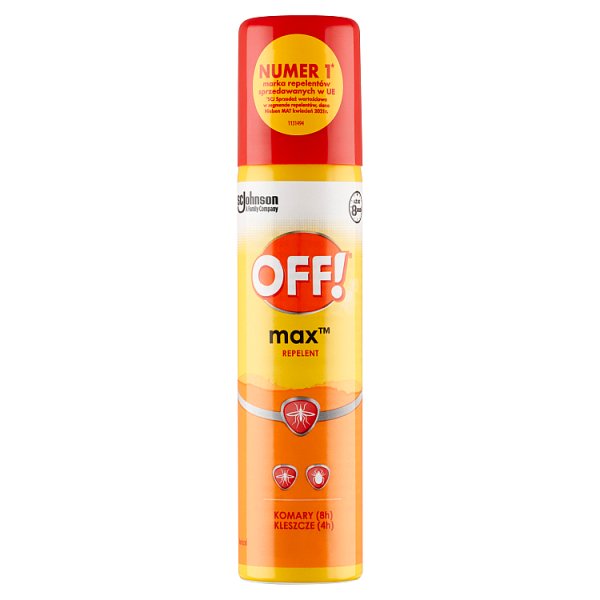 OFF! Max Repelent w aerozolu 100 ml