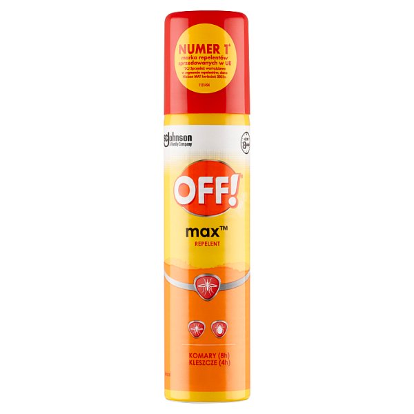 OFF! Max Repelent w aerozolu 100 ml