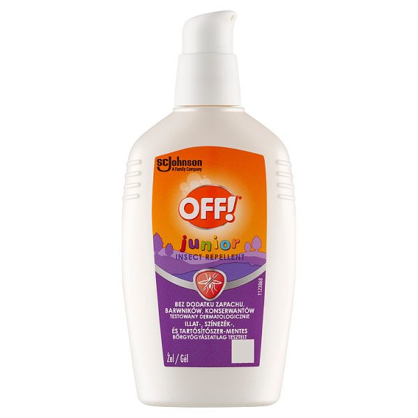 OFF! Junior Repelent przeciw komarom w żelu 100 ml