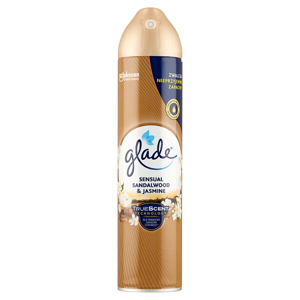 Glade Sensual Sandalwood &amp; Jasmine Odświeżacz powietrza w aerozolu 300 ml