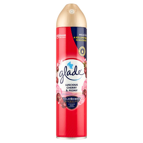 Glade Luscious Cherry &amp; Peony Odświeżacz powietrza w aerozolu 300 ml