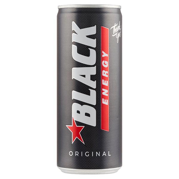 Black Energy Original Gazowany napój energetyzujący 250 ml