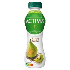 Activia Jogurt siemię lniane gruszka kiwi 280 g