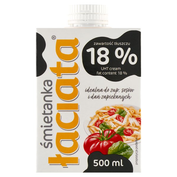 Łaciata Śmietanka 18 % 500 ml