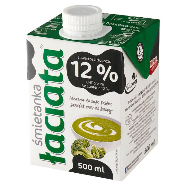 Łaciata Śmietanka 12 % 500 ml