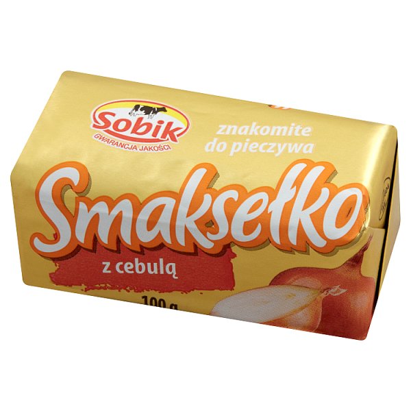 Sobik Smaksełko Mix tłuszczowy do smarowania z cebulą 100 g