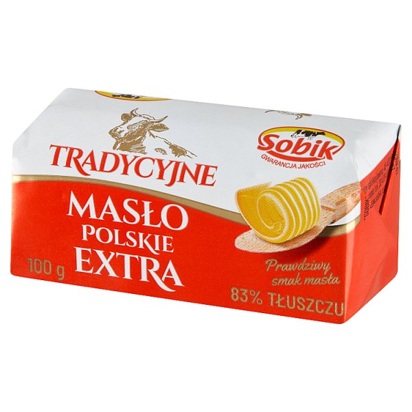 Sobik Tradycyjne masło polskie ekstra 100 g