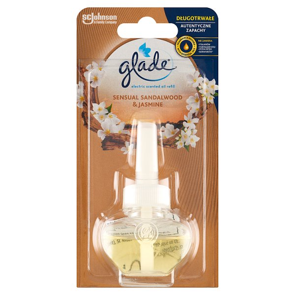 Glade Sensual Sandalwood &amp; Jasmine Zapas do elektrycznego odświeżacza powietrza 20 ml