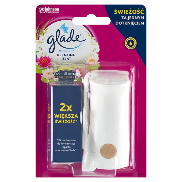 Glade Touch &amp; Fresh Relaxing Zen Skoncentrowany odświeżacz powietrza 10 ml