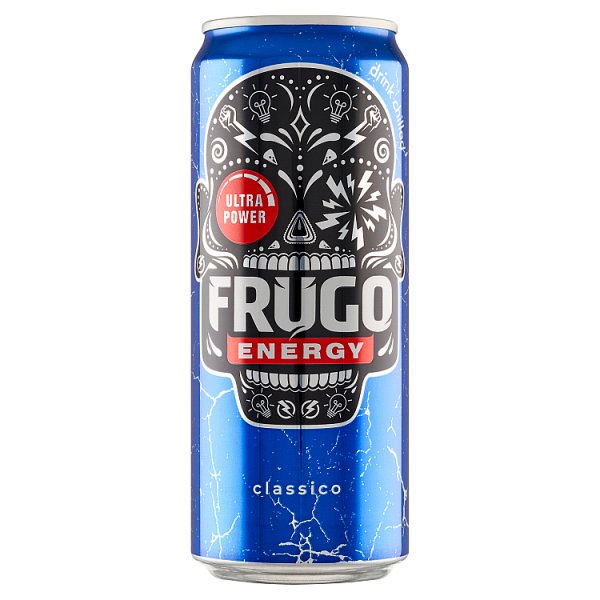 Frugo Energy Classico Gazowany napój energetyzujący 330 ml