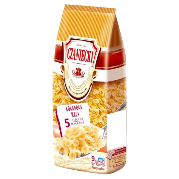 Czaniecki Makaron 5 jajeczny kokardka mała 250 g