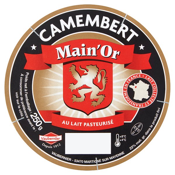 Main&#039;Or Ser camembert 250 g