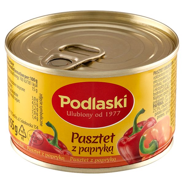 Podlaski Pasztet z papryką 155 g