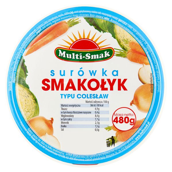 Surówka smakołyk typu colesław 480 g