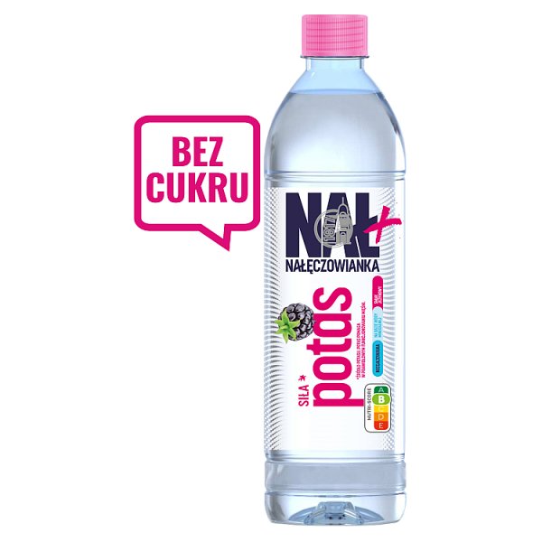 Nałęczowianka Nał+ Napój z dodatkiem potasu smak jeżynowy 0,7 l