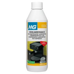 HG Odkamieniacz do ekspresów kawowych ciśnieniowych i do ekspresów kawowych na kapsułki 500 ml