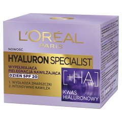 L'Oreal Paris Hyaluron Specialist Krem nawilżający na dzień z SPF 20 50 ml