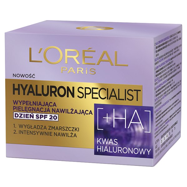 L&#039;Oreal Paris Hyaluron Specialist Krem nawilżający na dzień z SPF 20 50 ml