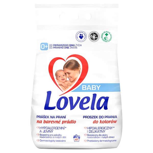 Lovela Baby Hipoalergiczny proszek do prania do kolorów 4,1 kg (41 prań)