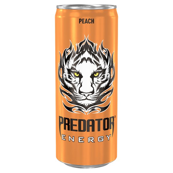 Predator Energy Peach Gazowany napój energetyczny 250 ml