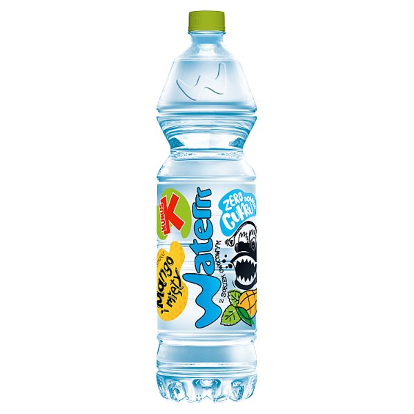 Kubuś Waterrr Napój o smaku mango i mięty 1,5 l