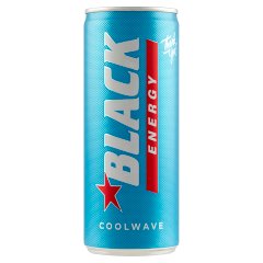 Black Energy Coolwave Gazowany napój energetyzujący 250 ml