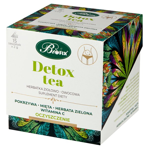 Bifix Suplement diety herbatka ziołowo-owocowa oczyszczanie 30 g (15 x 2 g)
