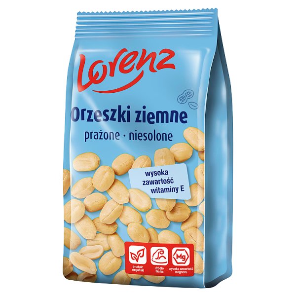 Lorenz Orzeszki ziemne prażone niesolone 160 g