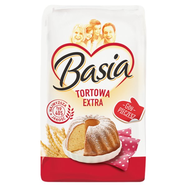 Basia Mąka tortowa extra pszenna typ 405 1 kg