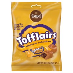 Wawel Tofflairs Cukierki karmelowo-czekoladowe 120 g