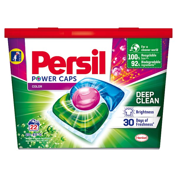 Persil Power Caps Color Skoncentrowany środek do prania 308 g (22 prania)
