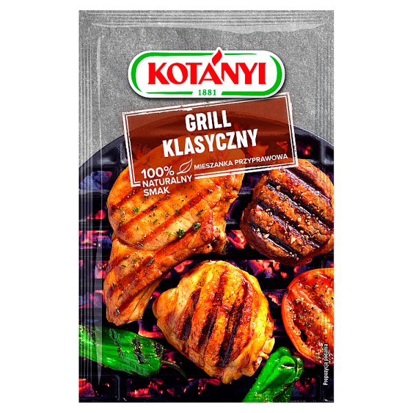 Kotányi Grill klasyczny mieszanka przyprawowa 22 g