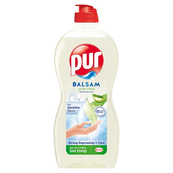 Pur Aloe Vera Płyn do mycia naczyń balsam 450 ml