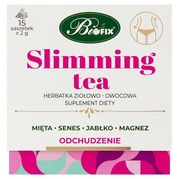 Bifix Suplement diety herbatka ziołowo-owocowa odchudzanie 30 g (15 x 2 g)