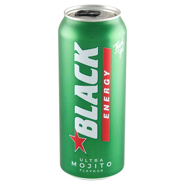 Black Energy Ultra Mojito Gazowany napój energetyzujący 500 ml