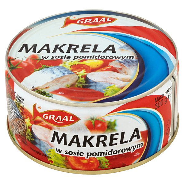 GRAAL Makrela w sosie pomidorowym 300 g