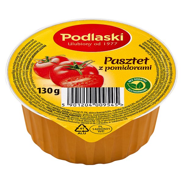 Podlaski Pasztet z pomidorami 130 g