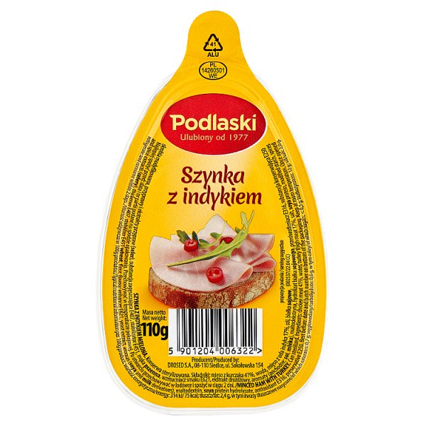 Podlaski Szynka z indykiem 110 g