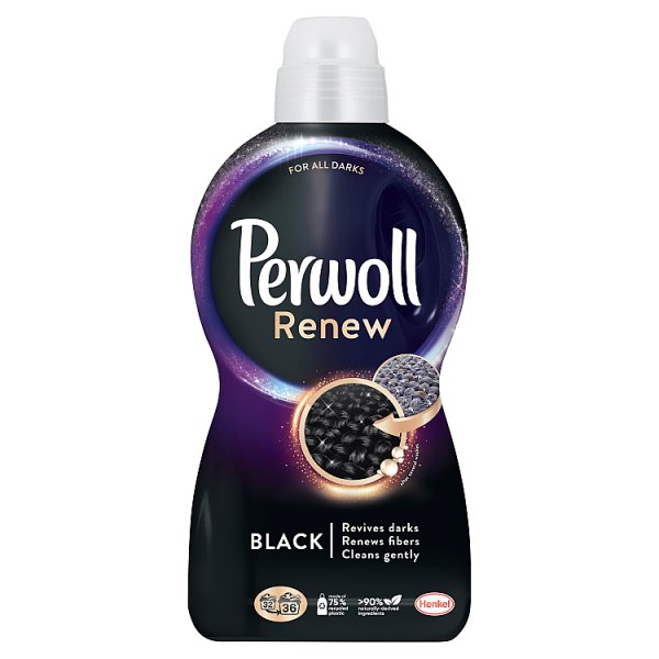 Perwoll Renew Black Płynny środek do prania 1980 ml (36 prań)