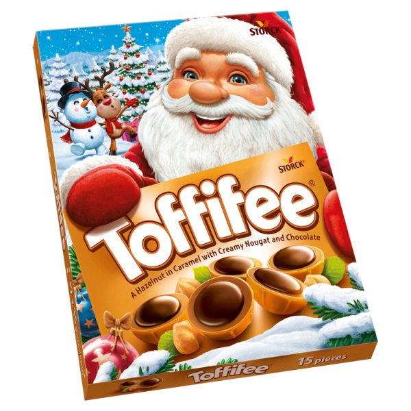 Toffifee Orzech laskowy w karmelu kremie orzechowym i czekoladzie 250 g (2 x 125 g)