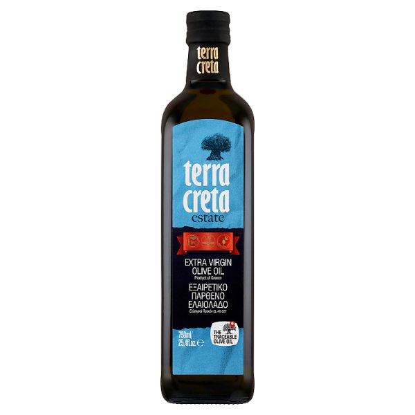 Terra Creta Oliwa z oliwek najwyższej jakości z pierwszego tłoczenia 750 ml