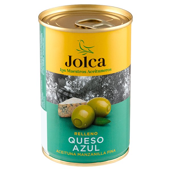 Jolca Oliwki zielone nadziewane serem pleśniowym 300 g