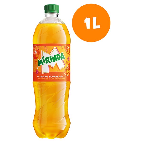 Mirinda Orange Napój gazowany 1 l