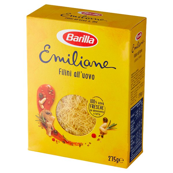 Barilla Emiliane Makaron jajeczny filini 275 g